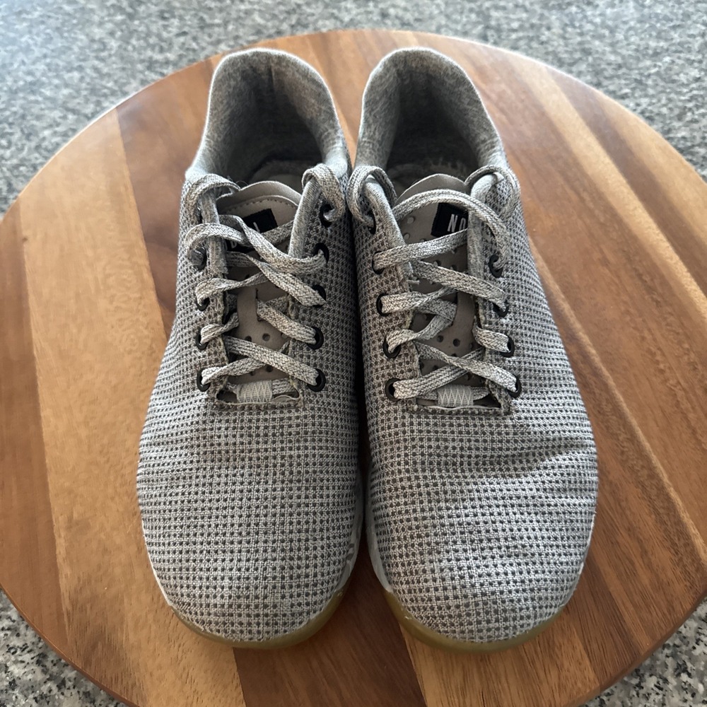No Bull Super Fabric Shoes Men's 9.5 Women's 11 Gray Trainer Workout Gym